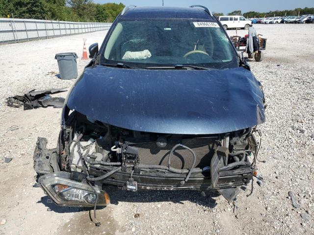 5N1AT2MV2FC914153 - 2015 NISSAN ROGUE S BLUE photo 5