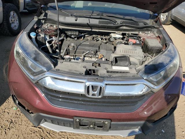 2HKRW6H3XKH203474 - 2019 HONDA CR-V LX MAROON photo 11