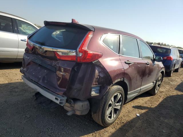 2HKRW6H3XKH203474 - 2019 HONDA CR-V LX MAROON photo 3