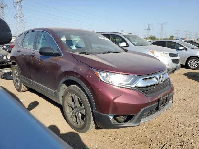 2HKRW6H3XKH203474 - 2019 HONDA CR-V LX MAROON photo 4