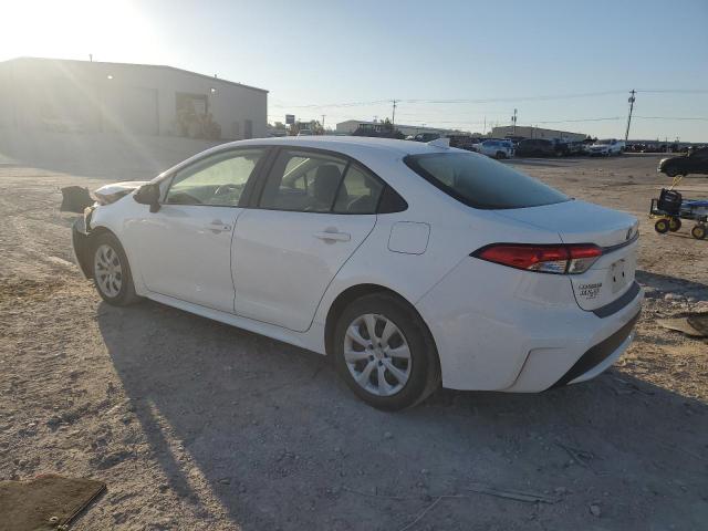 JTDEPMAE2N3019187 - 2022 TOYOTA COROLLA LE Blanc photo 2