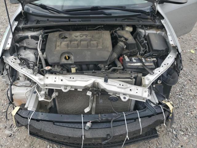 5YFBURHEXHP701079 - 2017 TOYOTA COROLLA L SILVER photo 11