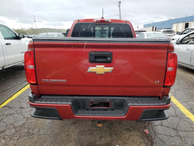 1GCHTCE38G1352990 - 2016 CHEVROLET COLORADO LT RED photo 6
