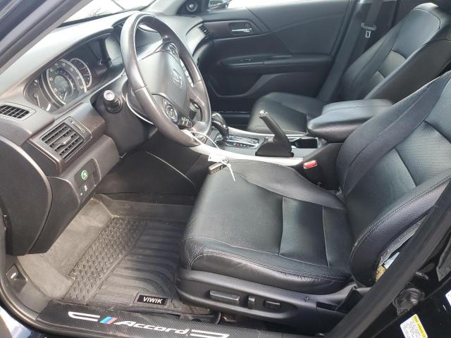 1HGCR2F83EA180136 - 2014 HONDA ACCORD EXL BLACK photo 7