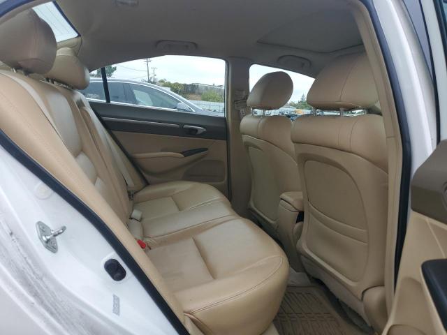 1HGFA16826L147830 - 2006 HONDA CIVIC EX WHITE photo 10