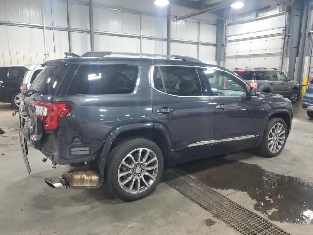 1GKKNXLS9MZ130560 - 2021 GMC ACADIA DENALI BLUE photo 3