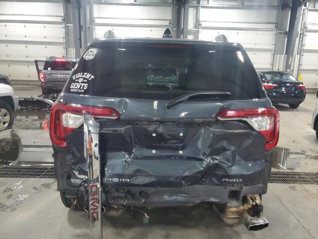 1GKKNXLS9MZ130560 - 2021 GMC ACADIA DENALI BLUE photo 6