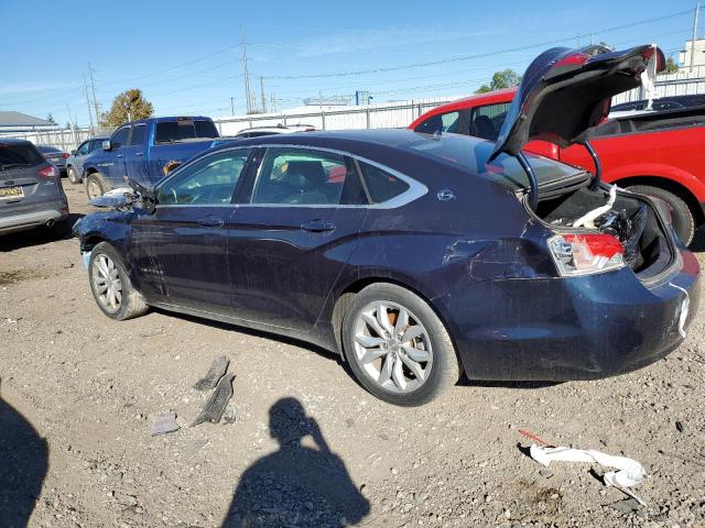 2G1105SA9G9191398 - 2016 CHEVROLET IMPALA LT BLUE photo 2