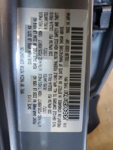 JM3KE4CY2E0417041 - 2014 MAZDA CX-5 TOURING Gümüş foto 12