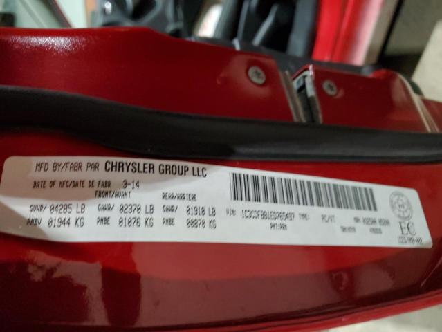 1C3CDFBB1ED765497 - 2014 DODGE DART SXT 红色 照片 12