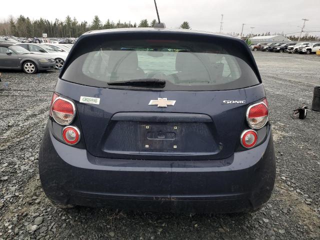 1G1JA6SH8F4191958 - 2015 CHEVROLET SONIC LS BLUE photo 6