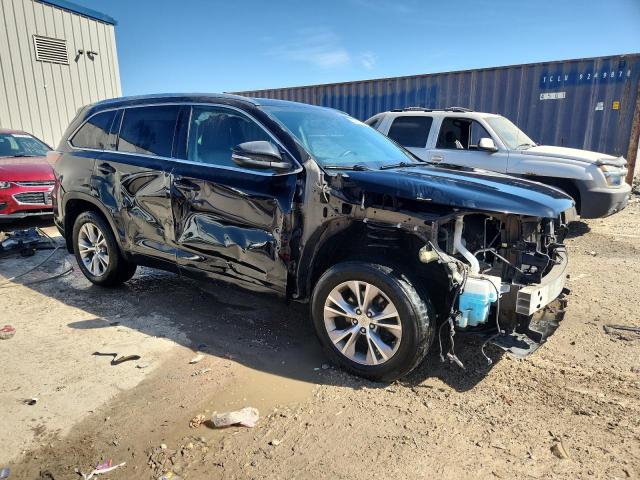 5TDJKRFH3FS216396 - 2015 TOYOTA HIGHLANDER XLE أسود صورة 4
