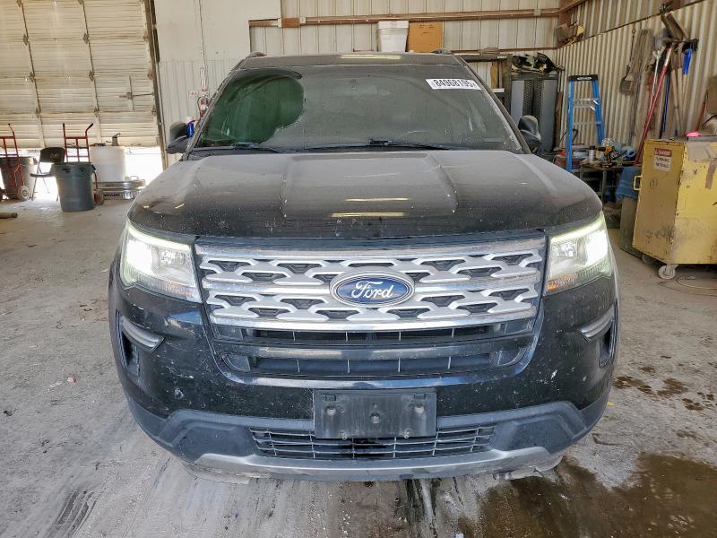 1FM5K7DH0JGC85005 - 2018 FORD EXPLORER XLT BLACK photo 5