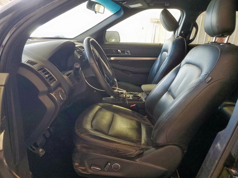 1FM5K7DH0JGC85005 - 2018 FORD EXPLORER XLT BLACK photo 7