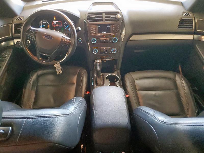 1FM5K7DH0JGC85005 - 2018 FORD EXPLORER XLT BLACK photo 8