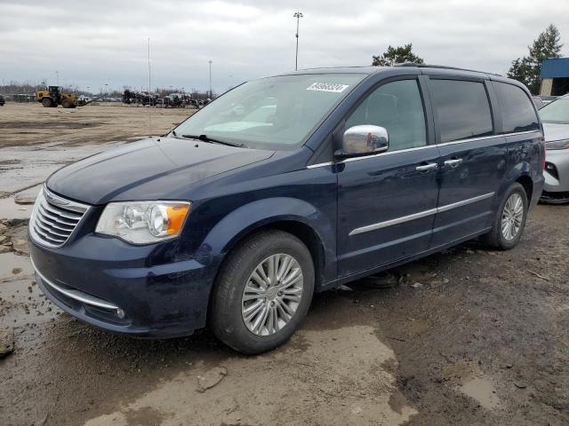 2C4RC1CG3GR215269 - 2016 CHRYSLER TOWN & COU TOURING L BLUE photo 1