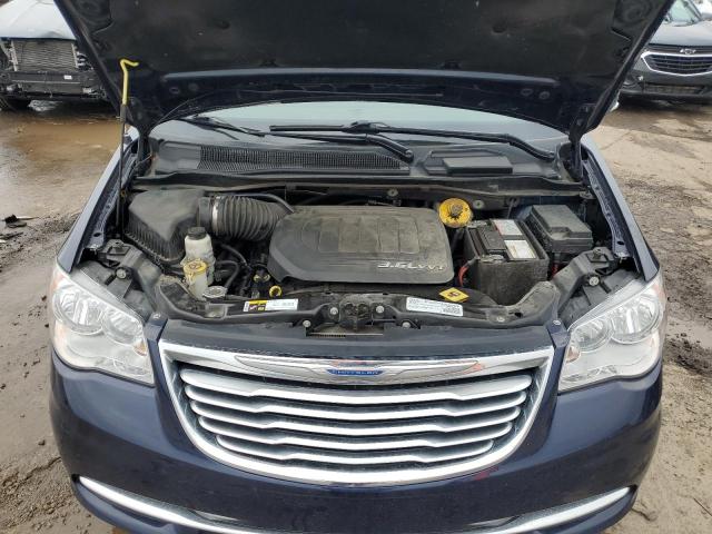 2C4RC1CG3GR215269 - 2016 CHRYSLER TOWN & COU TOURING L BLUE photo 12