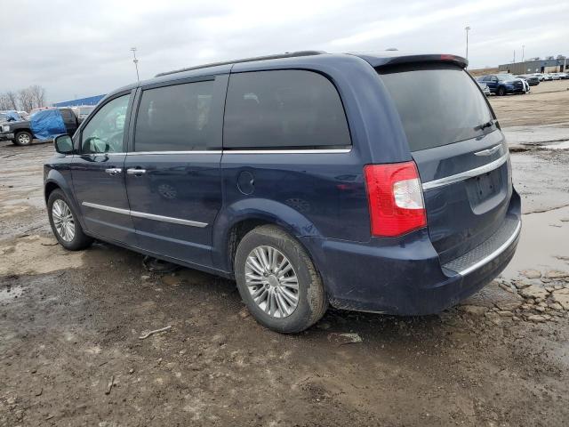 2C4RC1CG3GR215269 - 2016 CHRYSLER TOWN & COU TOURING L BLUE photo 2