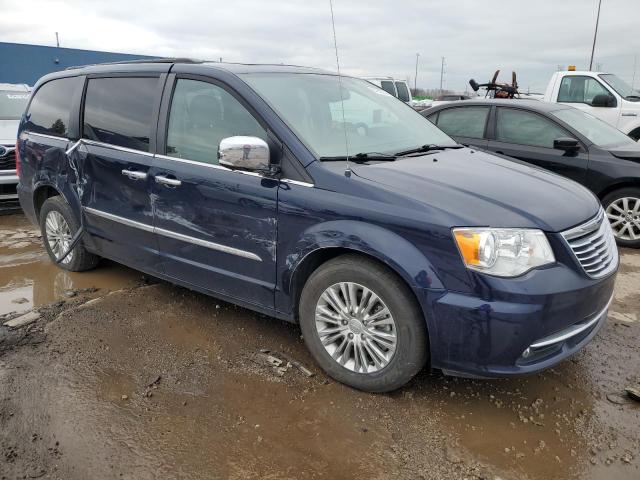 2C4RC1CG3GR215269 - 2016 CHRYSLER TOWN & COU TOURING L BLUE photo 4