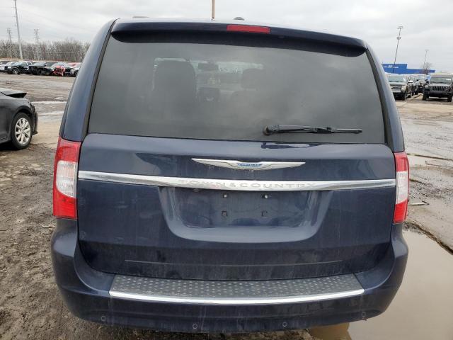 2C4RC1CG3GR215269 - 2016 CHRYSLER TOWN & COU TOURING L BLUE photo 6