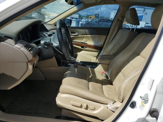 JHMCP26878C028386 - 2008 HONDA ACCORD EXL WHITE photo 7