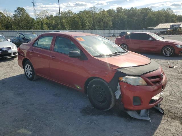 2T1BU4EE8CC889763 - 2012 TOYOTA COROLLA BASE Rouge photo 4