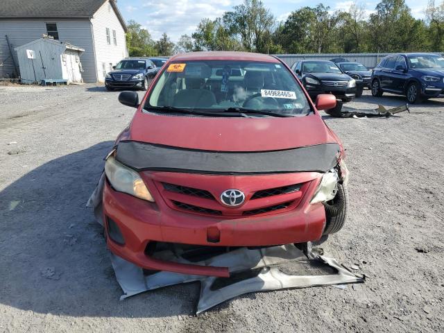 2T1BU4EE8CC889763 - 2012 TOYOTA COROLLA BASE Rouge photo 5