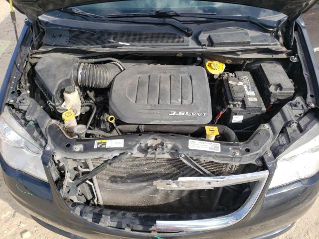 2C4RC1CG6GR191663 - 2016 CHRYSLER TOWN & COU TOURING L BLACK photo 12