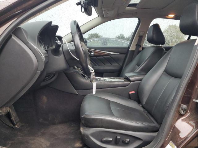 JN1EV7AR0JM438317 - 2018 INFINITI Q50 LUXE MAROON photo 7