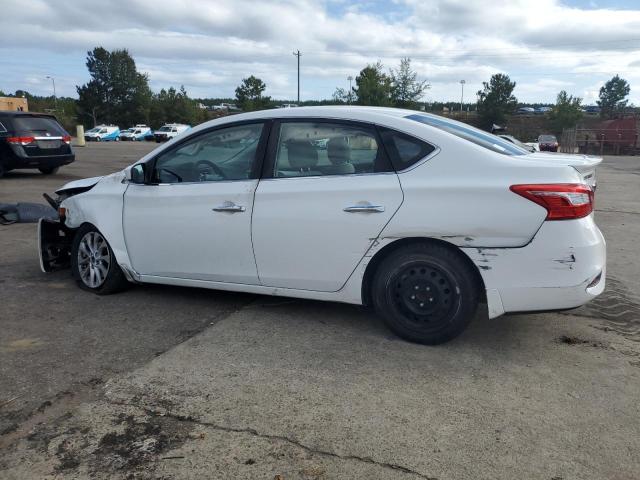 3N1AB7AP7HY359868 - 2017 NISSAN SENTRA S WHITE photo 2