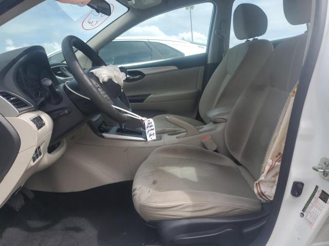 3N1AB7AP7HY359868 - 2017 NISSAN SENTRA S WHITE photo 7