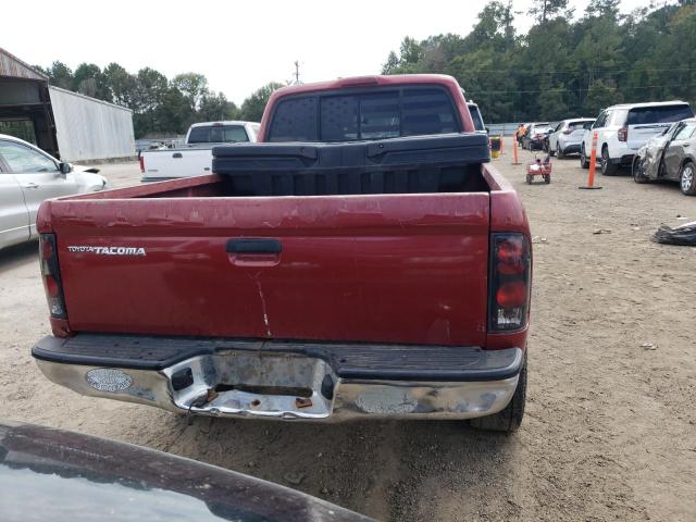 4TASN92N5XZ516265 - 1999 TOYOTA TACOMA XTRACAB PRERUNNER Червоний фото 6
