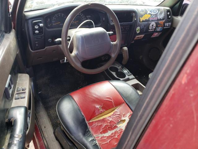 4TASN92N5XZ516265 - 1999 TOYOTA TACOMA XTRACAB PRERUNNER Червоний фото 8