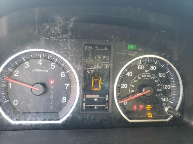 5J6RE48739L019293 - 2009 HONDA CR-V EXL WHITE photo 9