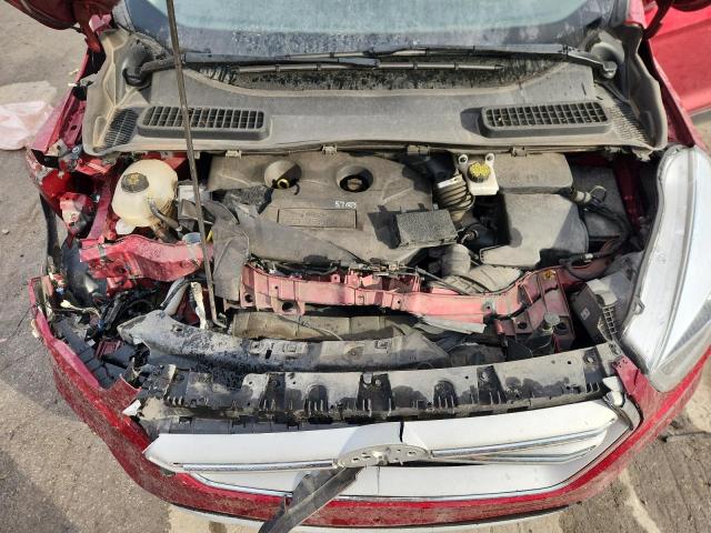1FMCU9J9XJUB89152 - 2018 FORD ESCAPE TITANIUM Rojo foto 12