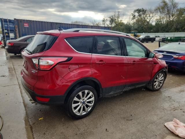 1FMCU9J9XJUB89152 - 2018 FORD ESCAPE TITANIUM Rojo foto 3