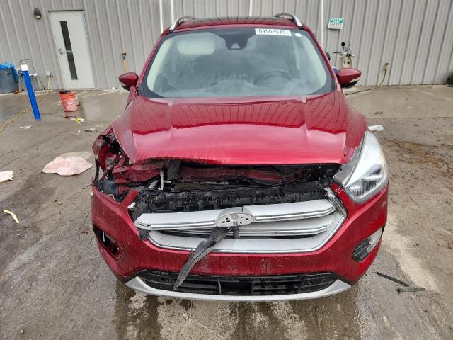 1FMCU9J9XJUB89152 - 2018 FORD ESCAPE TITANIUM Rojo foto 5
