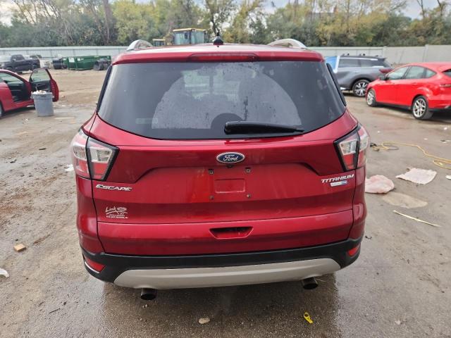 1FMCU9J9XJUB89152 - 2018 FORD ESCAPE TITANIUM Rojo foto 6