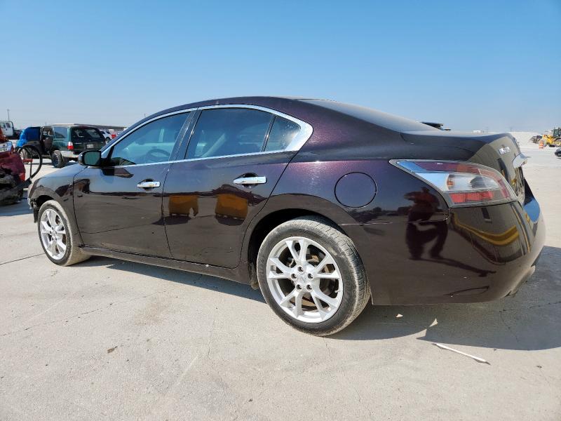 1N4AA5AP0EC481521 - 2014 NISSAN MAXIMA S BLACK photo 2