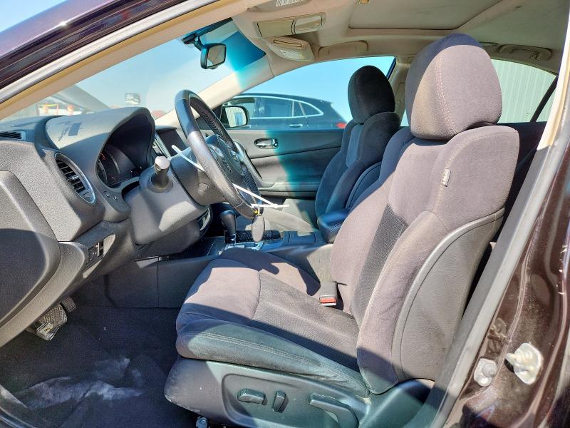 1N4AA5AP0EC481521 - 2014 NISSAN MAXIMA S BLACK photo 7