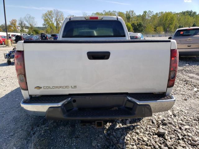 1GCDT196958273369 - 2005 CHEVROLET COLORADO WHITE photo 6