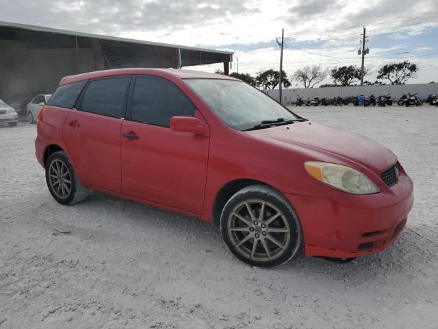 2T1KR32EX3C056546 - 2003 TOYOTA COROLLA MA XR RED photo 4