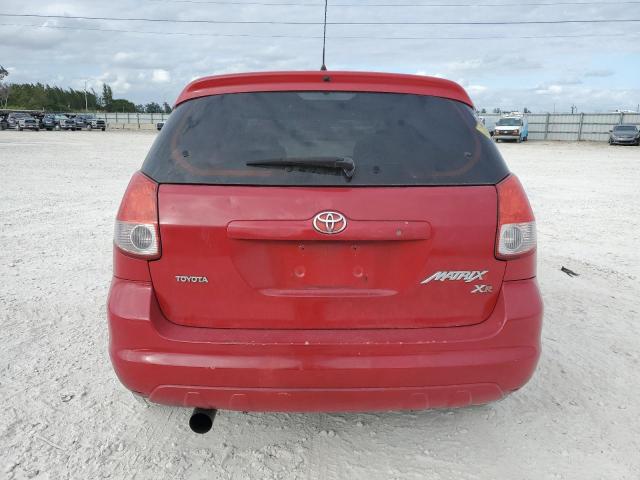 2T1KR32EX3C056546 - 2003 TOYOTA COROLLA MA XR RED photo 6