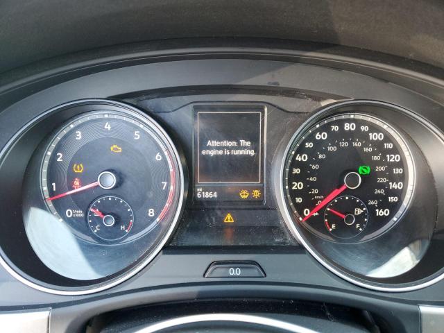 1V2DR2CA6JC543889 - 2018 VOLKSWAGEN ATLAS SE Czarny zdjęcie 9