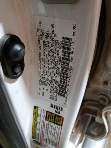 5TEJU4GN6AZ710135 - 2010 TOYOTA TACOMA DOUBLE CAB PRERUNNER WHITE photo 13
