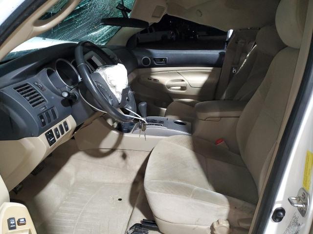 5TEJU4GN6AZ710135 - 2010 TOYOTA TACOMA DOUBLE CAB PRERUNNER WHITE photo 7