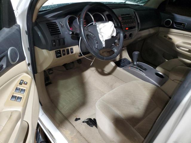5TEJU4GN6AZ710135 - 2010 TOYOTA TACOMA DOUBLE CAB PRERUNNER WHITE photo 8