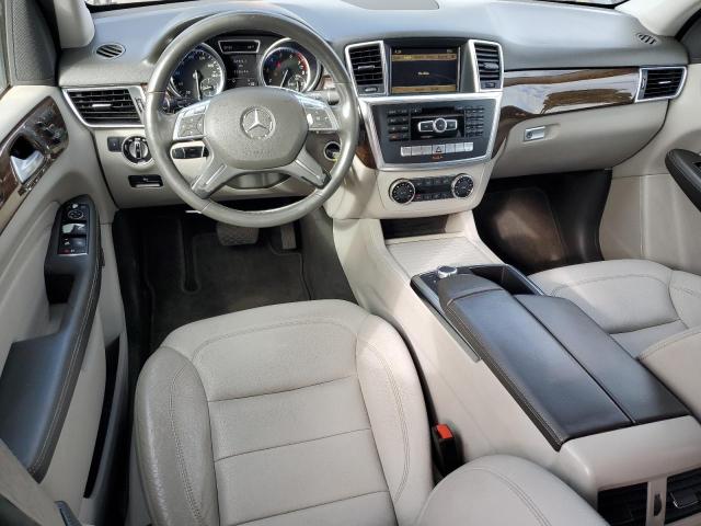 4JGDA5HB9CA020050 - 2012 MERCEDES-BENZ ML 350 4MATIC BLUE photo 8