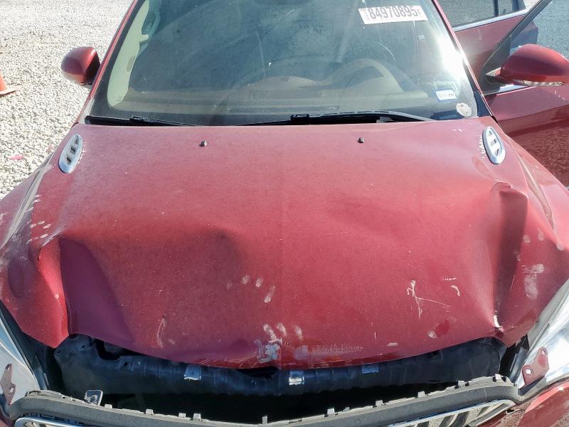 5GAKRCKD4DJ207122 - 2013 BUICK ENCLAVE RED photo 12