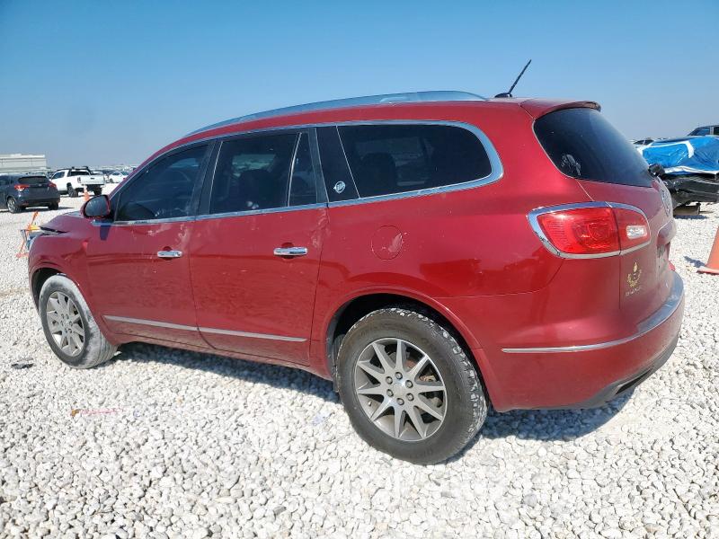 5GAKRCKD4DJ207122 - 2013 BUICK ENCLAVE RED photo 2